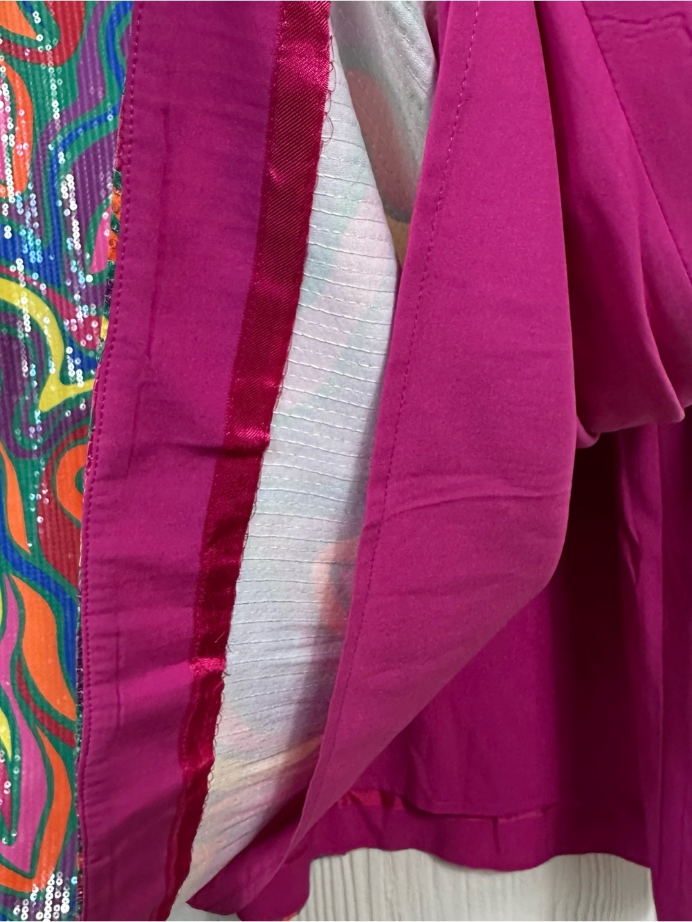 Alden Adair Multicolor Funky Swirl Wonderland Sequin Dress
Size Large - Picture 9 of 11